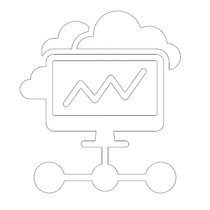 Ícone Monitoramento de Infraestrutura e Redes